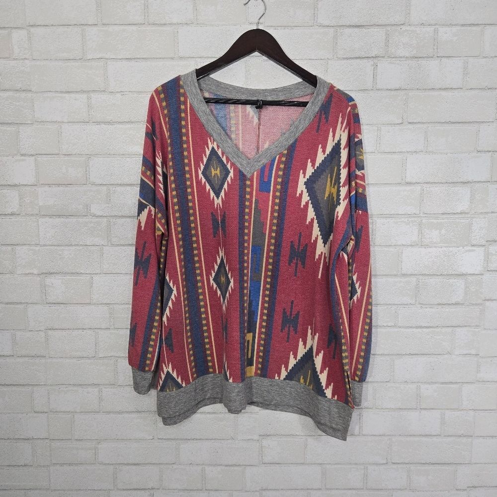 Glitzy Girlz actez print long sleeve